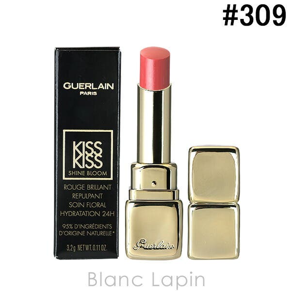 未使用　ゲラン　キスキス　309 フレッシュコーラル　シャインブルーム ゲラン キスキスシャインブルーム #309 フレッシュコーラル 3.2g