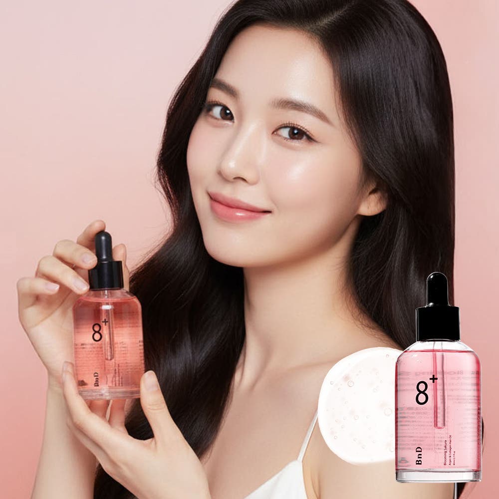 BnD 8+ブルーミングヘアオイル80gダメージケア韓国コスメ 韓国[品番