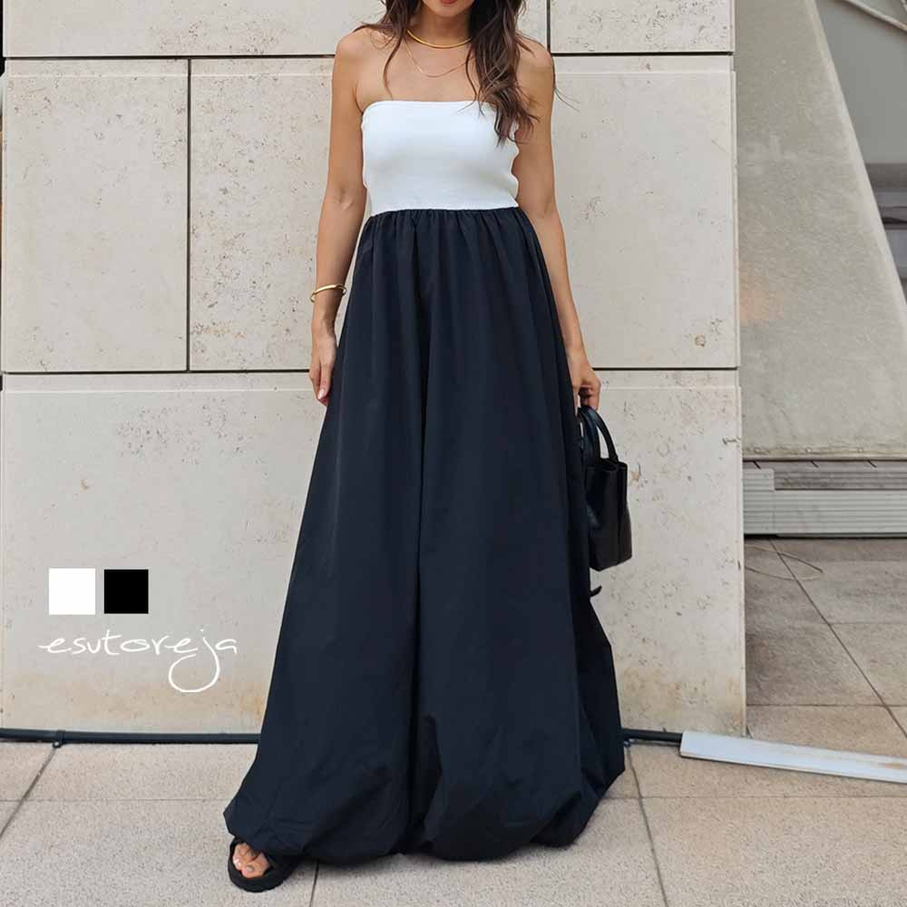 SHE Tokyo Elva バルーンワンピ　シートーキョー 美品 SHE Tokyo Elva バルーンコクーンワンピース ブラック