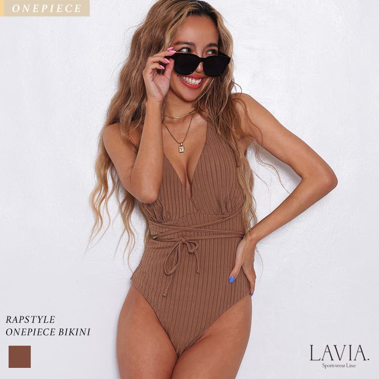 ワンピース水着 ラップスタイルOPビキニ LAVIA[品番