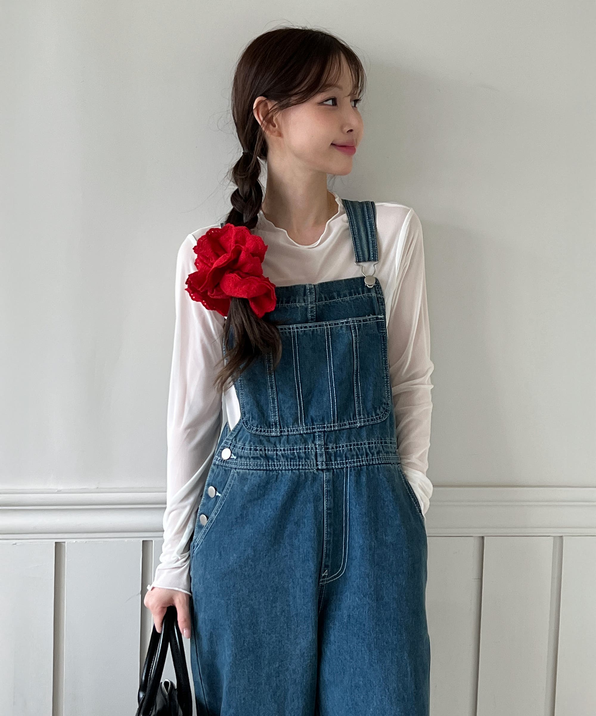 NICENESS RALPH DENIM オーバーオールエプロン デニム 未使用 中古