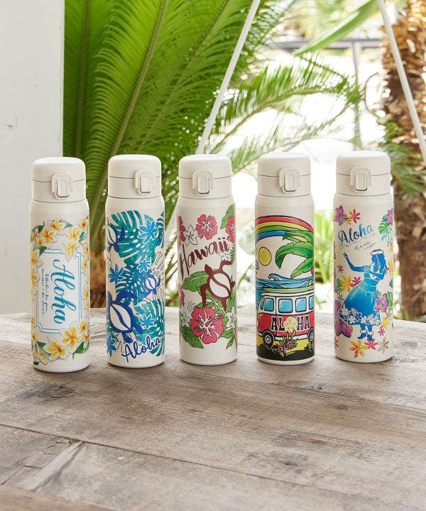 カヒコ】【食器】アロハバスボトル【保冷・保温】[品番：ACNW0029707