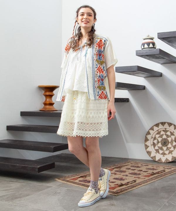 チャイハネ（CAYHANE）/【チャイハネ】ソリハンスカート チャイハネ】ソリハンスカート[品番：ACNW0029548]｜アミナ