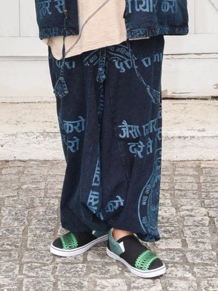 チャイハネ】星座プリントMEN'Sサルエルパンツ[品番：ACNW0009854