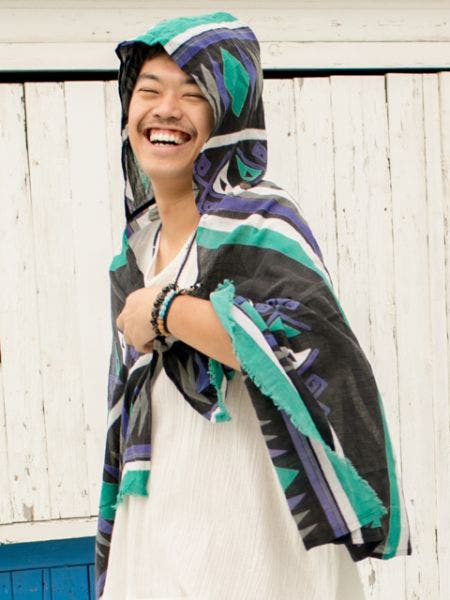 キャピタル ストール KAPITAL キャピタル ストール ポンチョ 2way