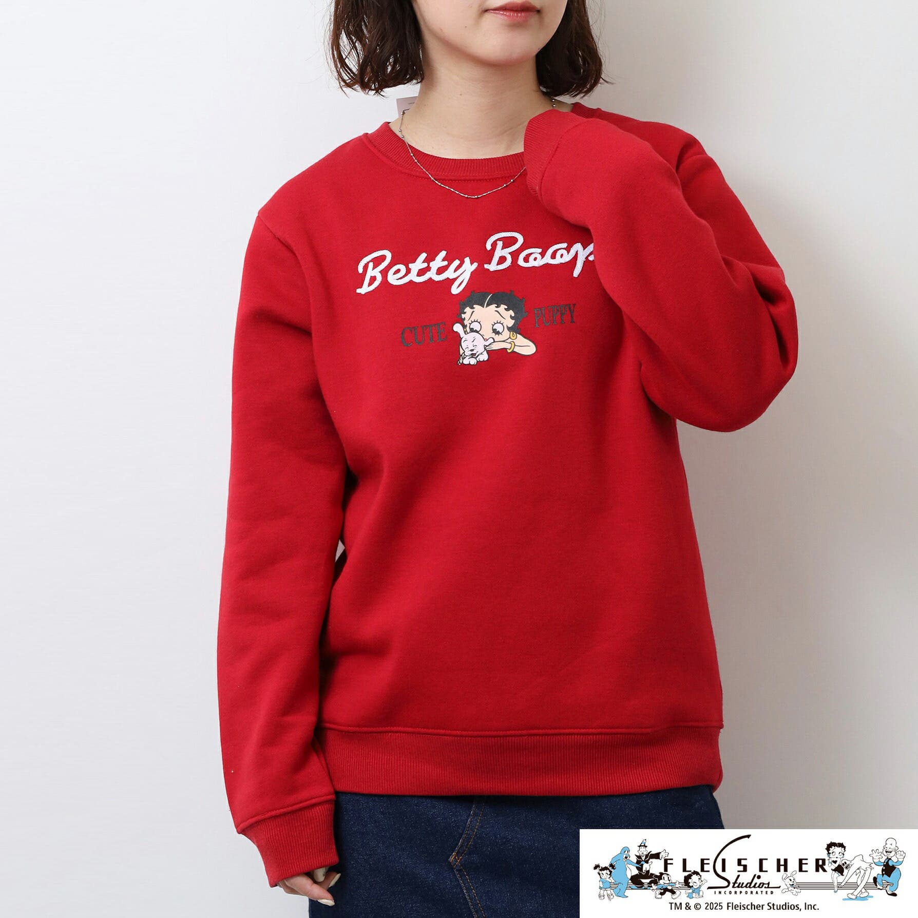 大幅値下げ ベティちゃんのトレーナー ベティー ブープ トレーナー[品番：YSDW0003462]｜CharaBasket（キャラ