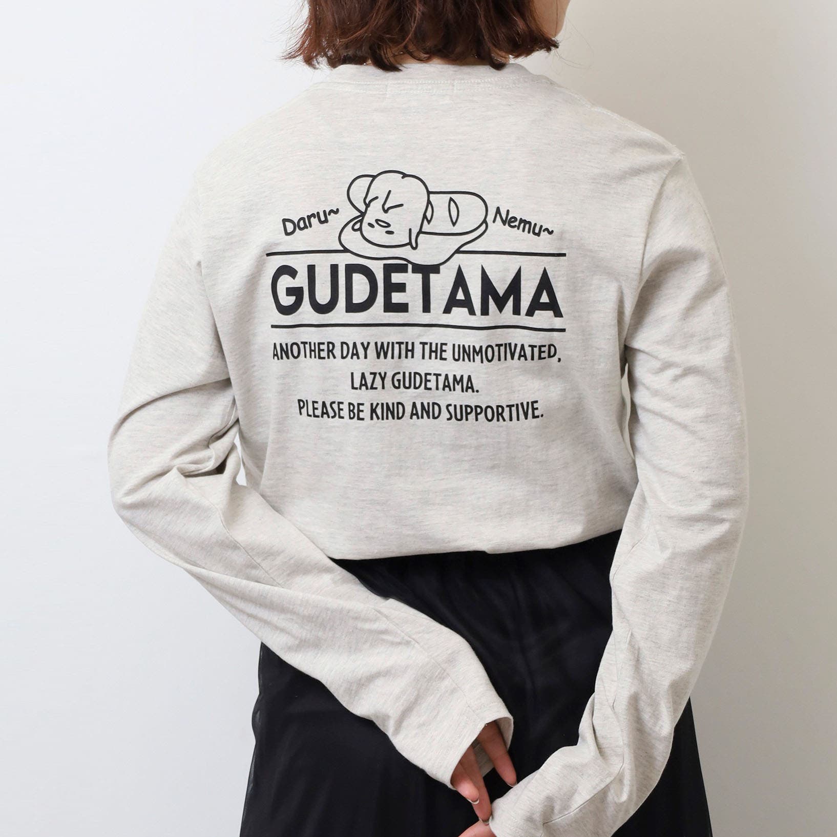 ぐでたま Tシャツ 長袖[品番：YSDW0003269]｜CharaBasket