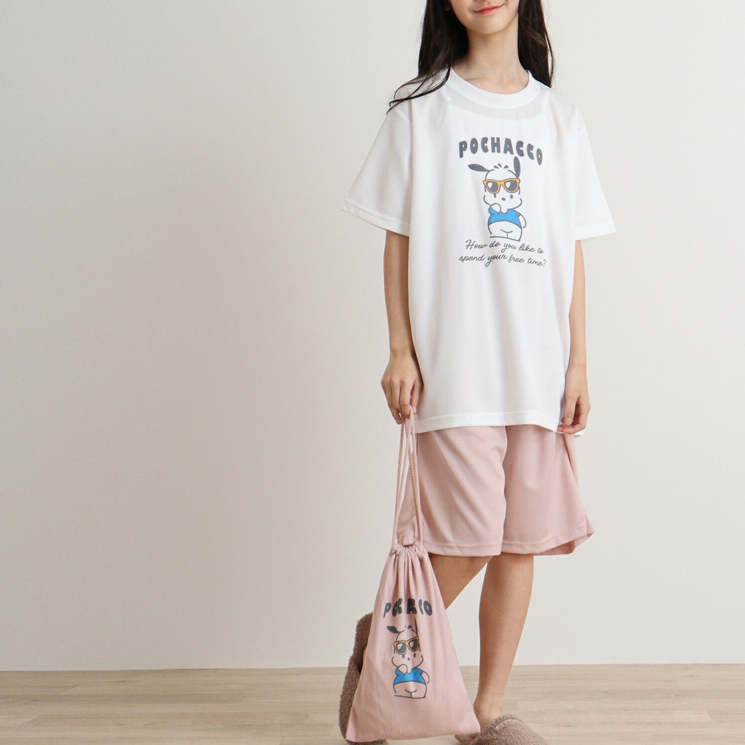 ポチャッコ Tシャツ ハーフパンツ[品番：YSDW0003013