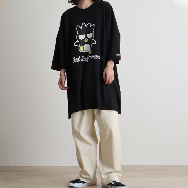 ファッションの バッドばつ丸 キング ビッグTシャツ[品番：YSDW0003195 トップス