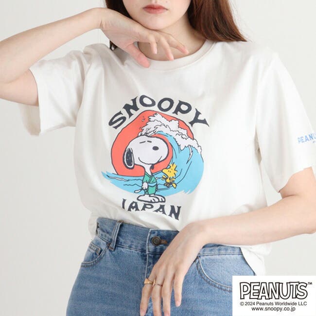スヌーピー 半袖 トップス[品番：YSDW0003238]｜CharaBasket（キャラ