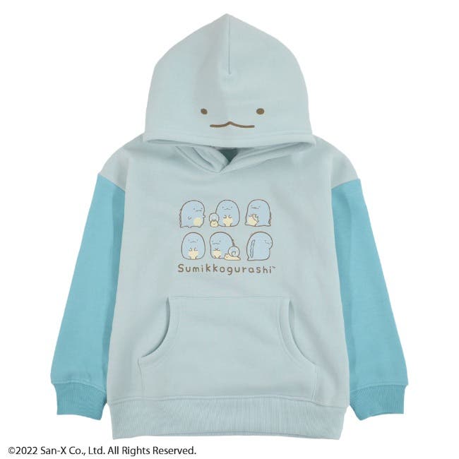 【レア・未使用】すみっコぐらし カジュアルパーカー ぼうし かばん おきがえ sg7324-606_1.jpg