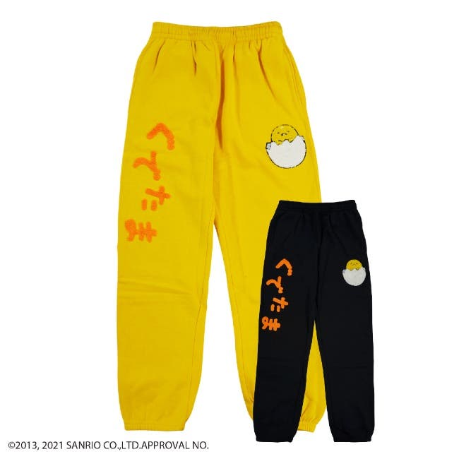 う*う様 【希少】ddim 刺繍スウェットパンツ 黄色 XL ぐでたま スウェットパンツ 裏起毛[品番：YSDW0000267]｜CharaBasket