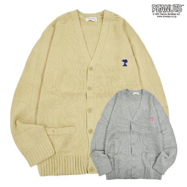 【PEANUTS】【UNISEX】オールスターズカーディガンsizeSM Amazon | [ジェラート ピケ] PEANUTS HOMMEスムーズィー