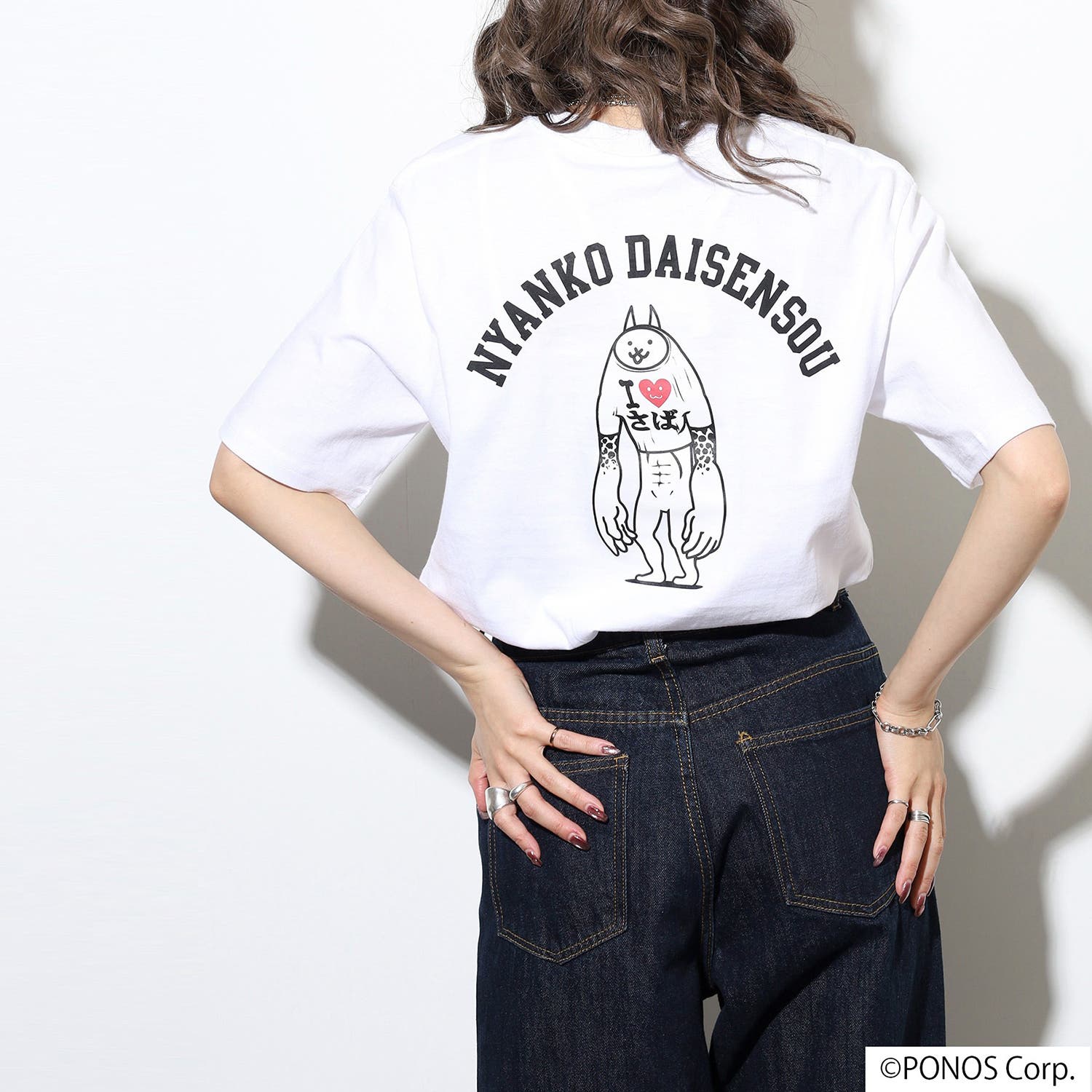 にゃんこ大戦争 Tシャツ 半袖[品番：YSDW0003740]｜CharaBasket