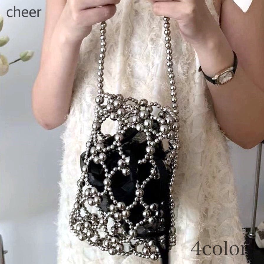 極美品 入手困難！ロロピアーナ ハンドバッグ ビーズ 宝石装飾 マルチカラー ロロピアーナ ビーズバッグ パーティーバッグ 和装バッグ ビーズ