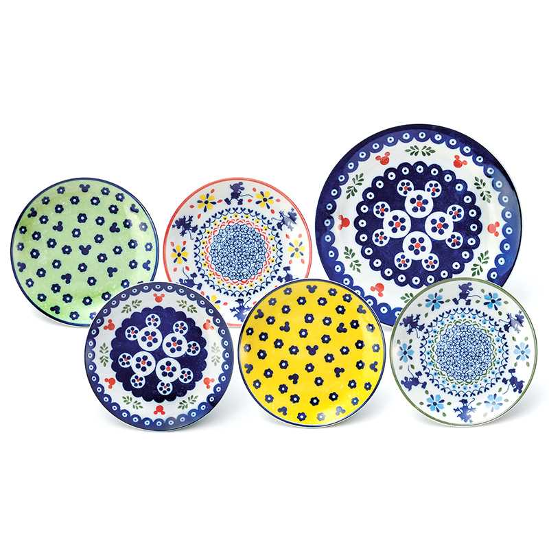 ディズニー、グッズ、シェフミッキーのオルゴール、お皿、コップセット