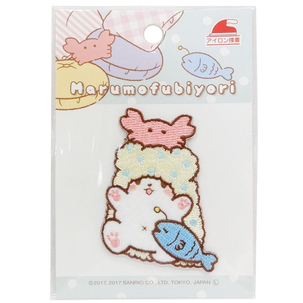 まるもふびより ワッペン アイロンパッチ[品番：BREW0050386  