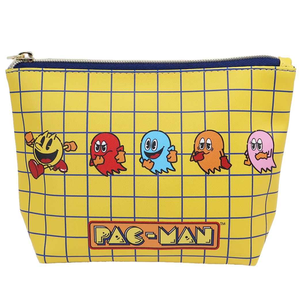 パックマン ポーチ パックマン コスメポーチ フルカラーポーチ[品番：BREW0064261