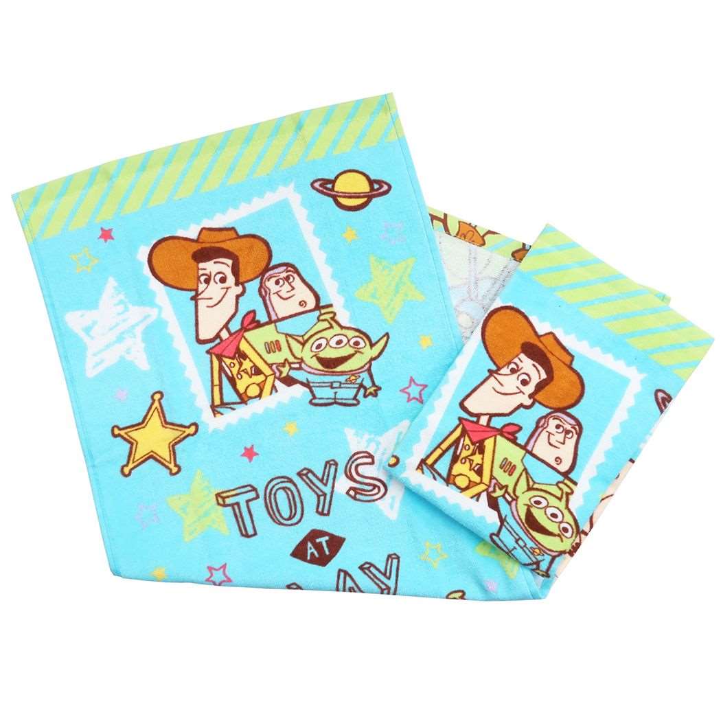 トイストーリー フェイスタオル プリント[品番：BREW0020413