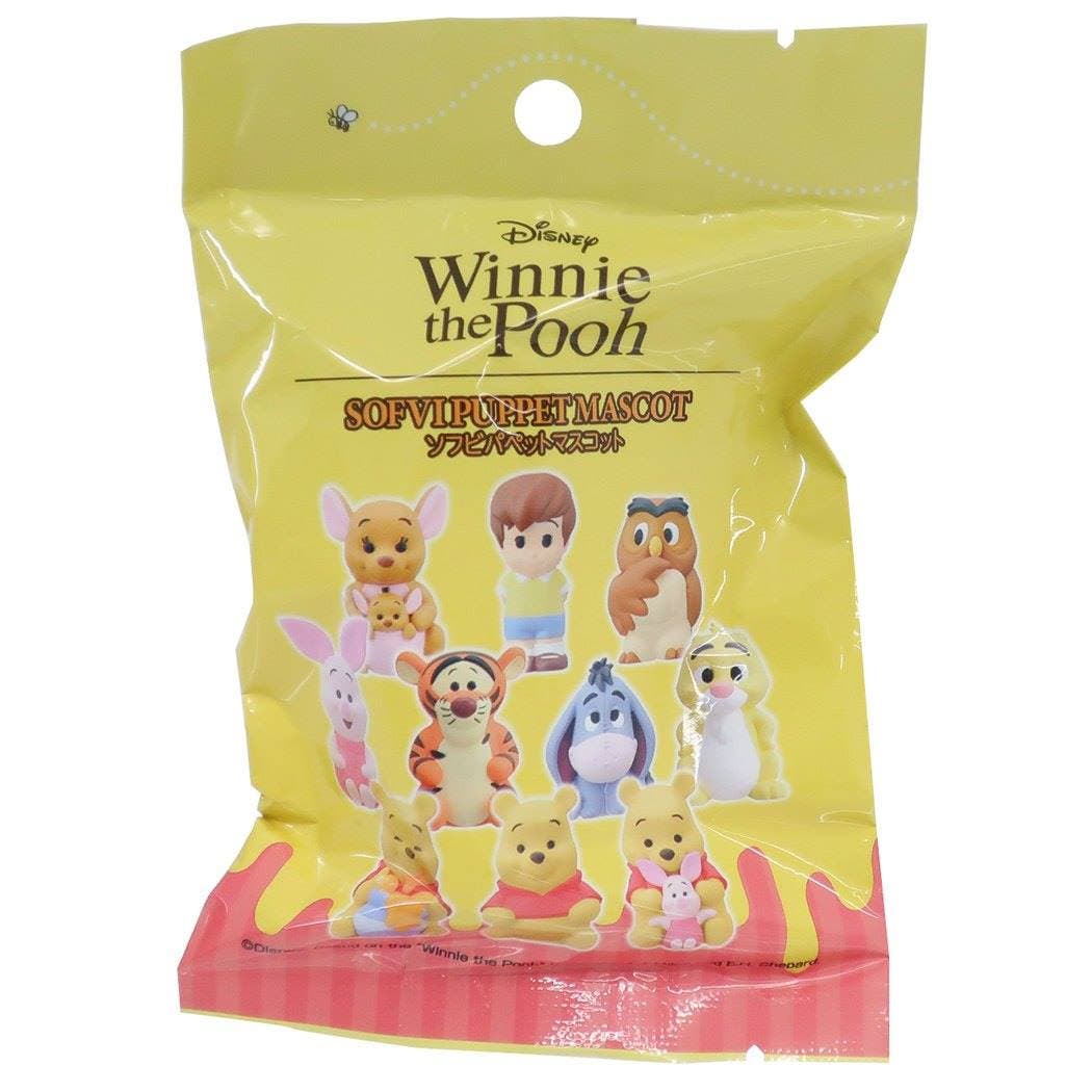 くまのプーさん ミニフィギュア ソフビパペットマスコット[品番