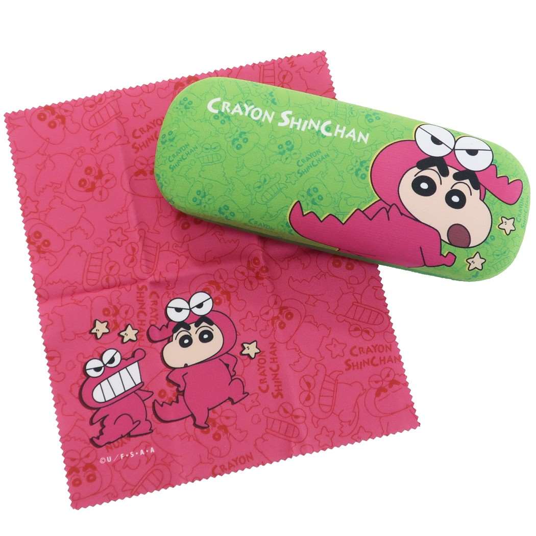クレヨンしんちゃん 眼鏡ケース クロス付き[品番：BREW0037703