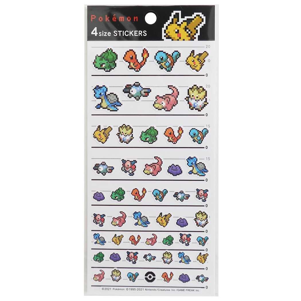 ポケモン ステッカー 4サイズ[品番：BREW0034481