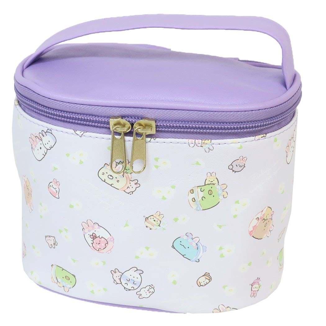 すみっコぐらし　バニティポーチ 楽天市場】コスメポーチ すみっコぐらし バニティポーチ ピンク