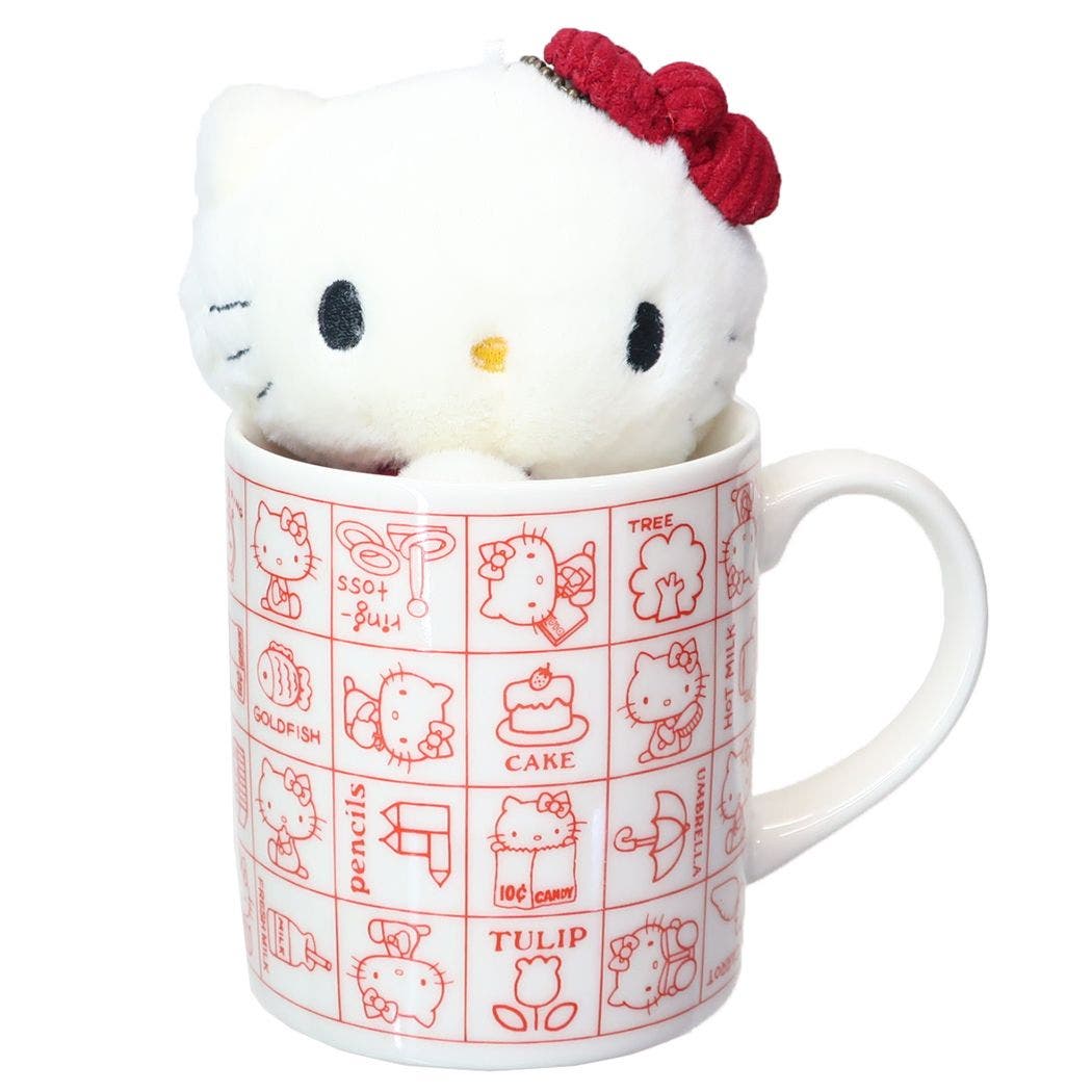 【未使用品】ハローキティ ❤︎days full of love❤︎ マグカップ 未使用品】ハローキティ ❤︎days full of love❤︎ マグカップ