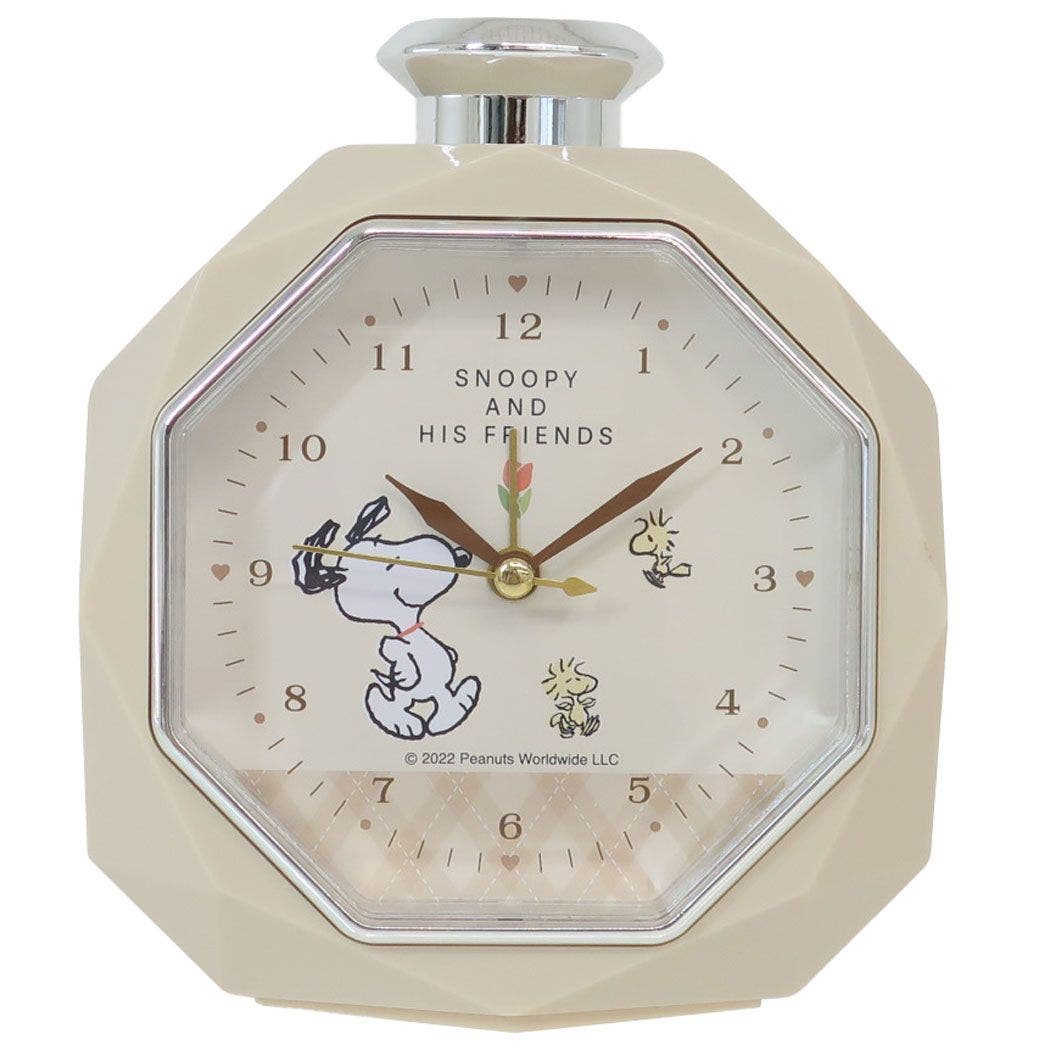 スヌーピー 目覚まし時計 パフュームクロック[品番：BREW0086484