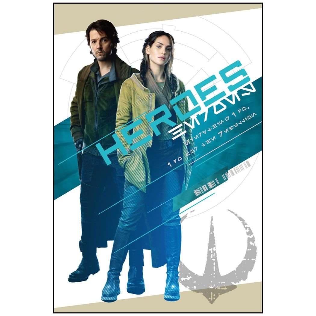 キャシアン・アンドー　スターウォーズセレブレーション ポスター 非売品&おまけ スターウォーズ・セレブレーション 限定ポスター7種類 - メルカリ