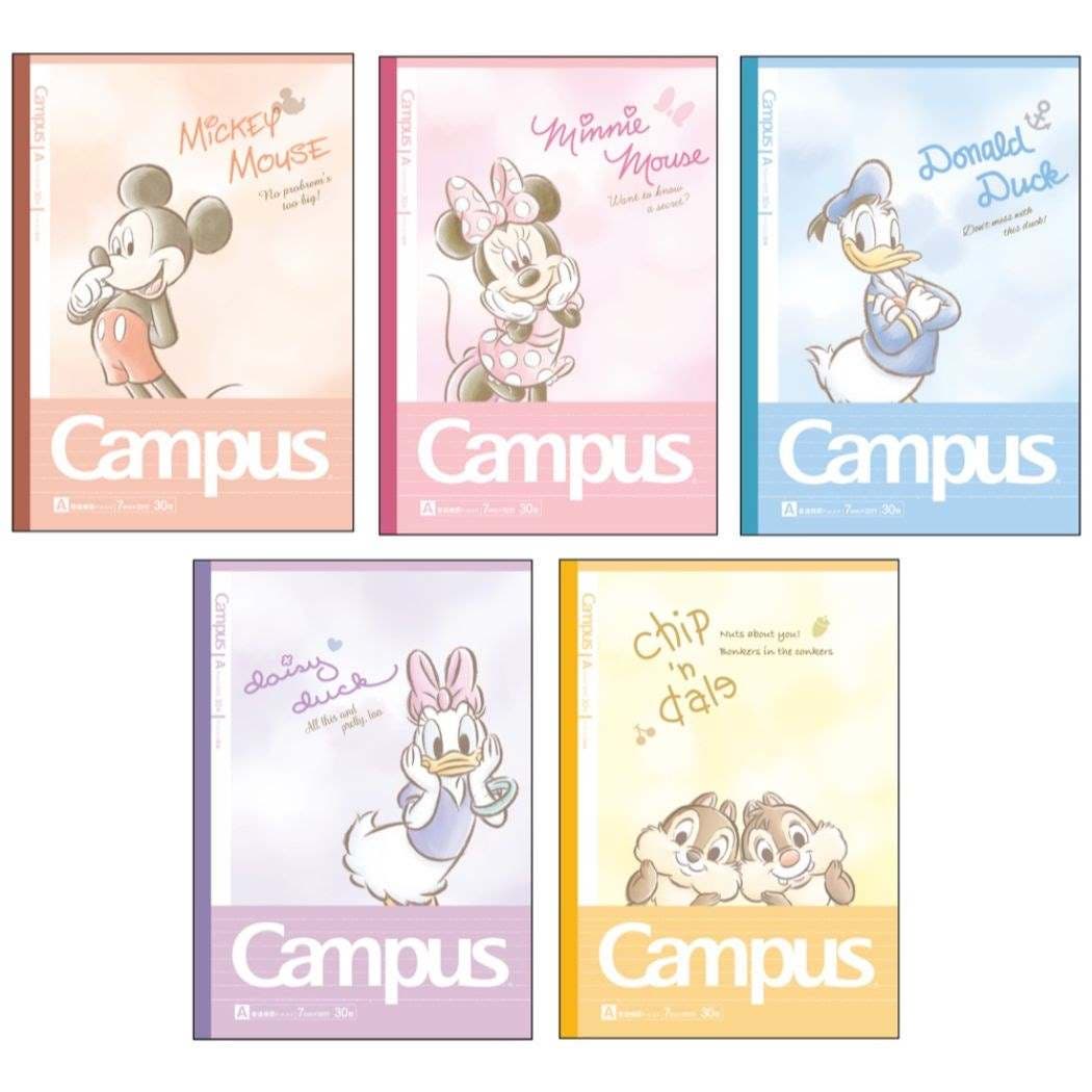 キャラクターノート 教科ごとに分けて使える新学期の強い味方！ 2種類の人気キャラクター柄