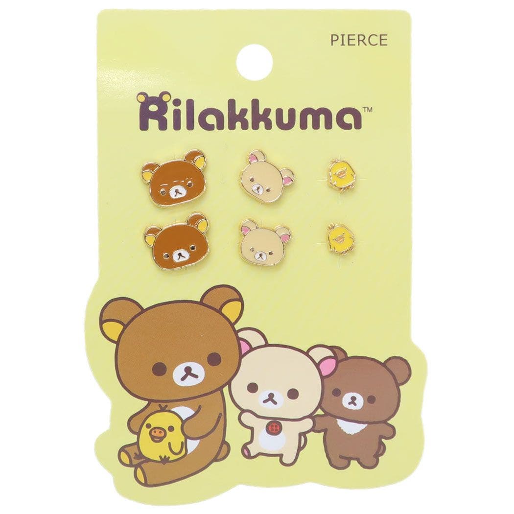 Rirakkuma>リラックマXパンケーキ(ピアス/イヤリング