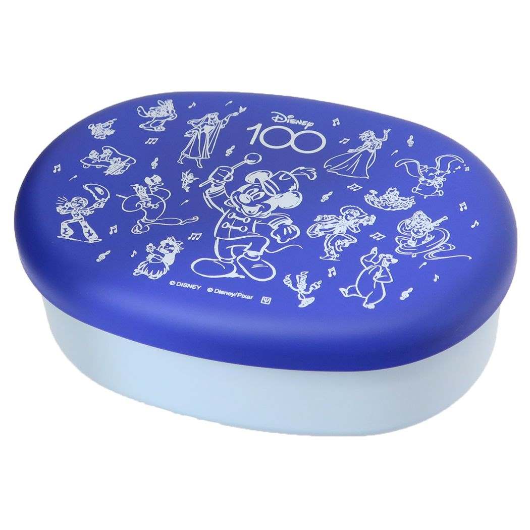 ディズニー　まとめ売り　ポット　ひざ掛け　水筒　弁当箱　フィギュア　ブラシ等 ディズニーキャラクター お弁当箱 小判型一段弁当箱[品番：BREW0093640