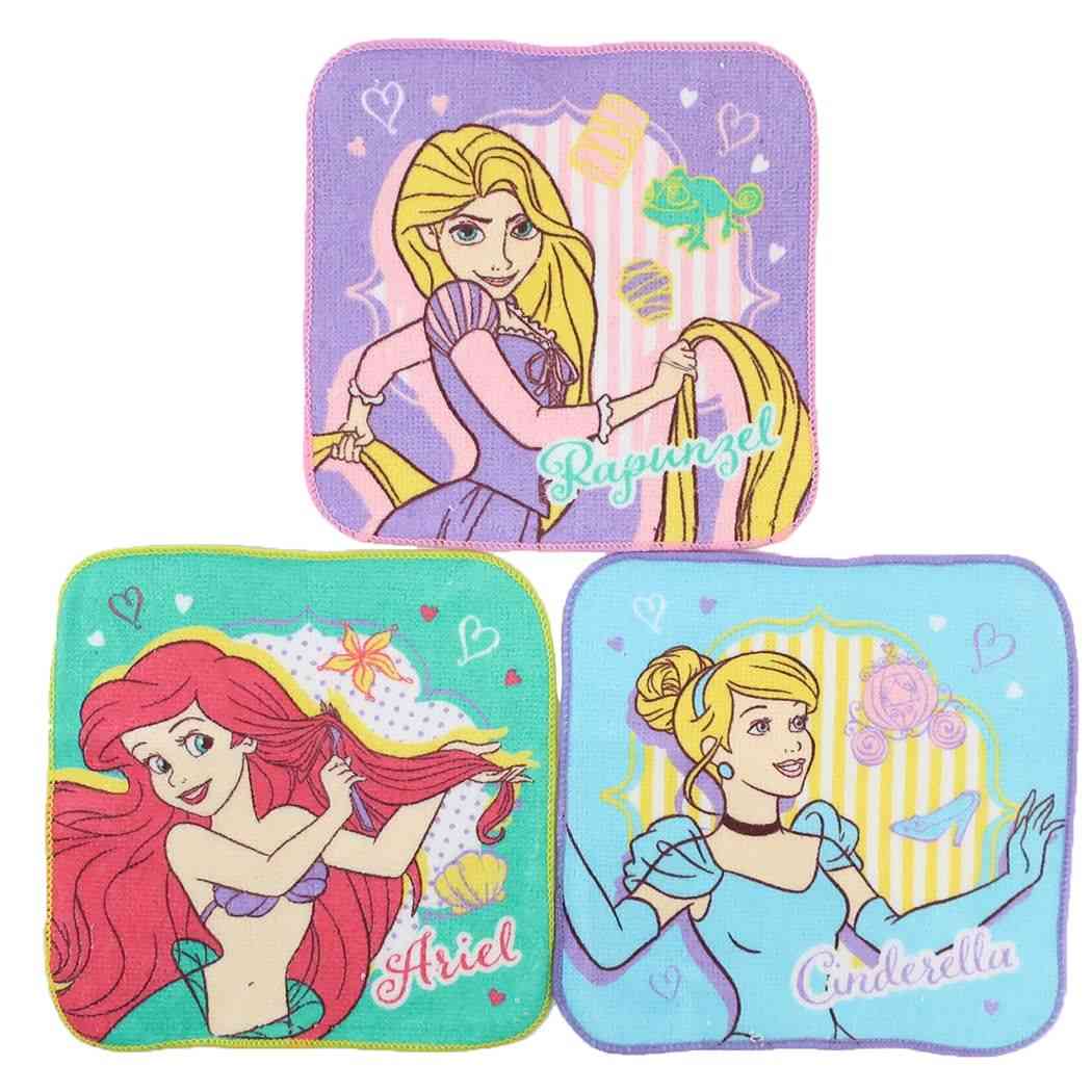 ✳️専用✳️ フェイラー　ディズニープリンセス タオルハンカチ 3枚セット 新品 フェイラー ディズニー プリンセス 白雪姫 旗艦店 アップル