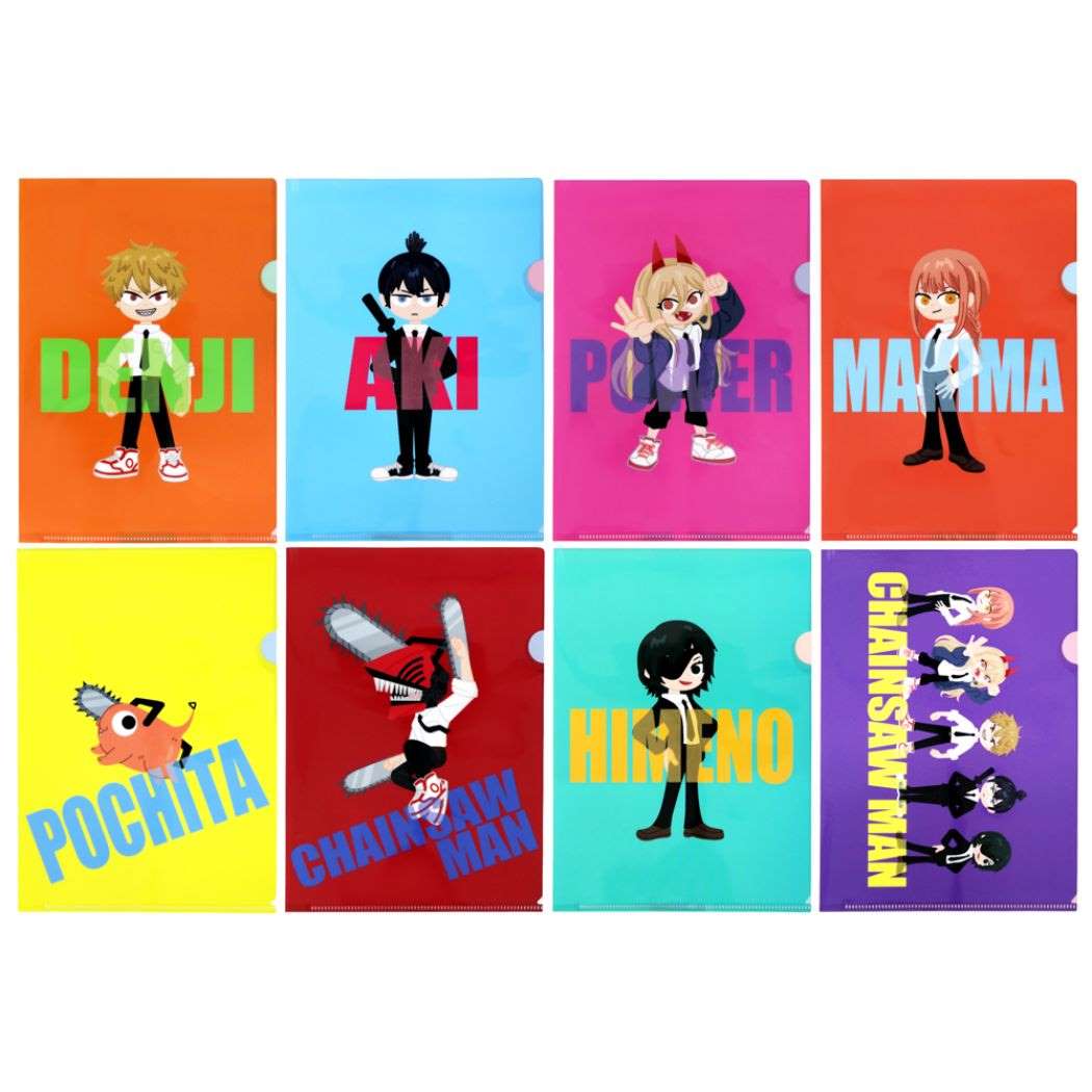 チェンソーマン チェンソーマン展 クリアファイル　全種セット チェンソーマン展 クリアファイル セット Amazon.co.jp