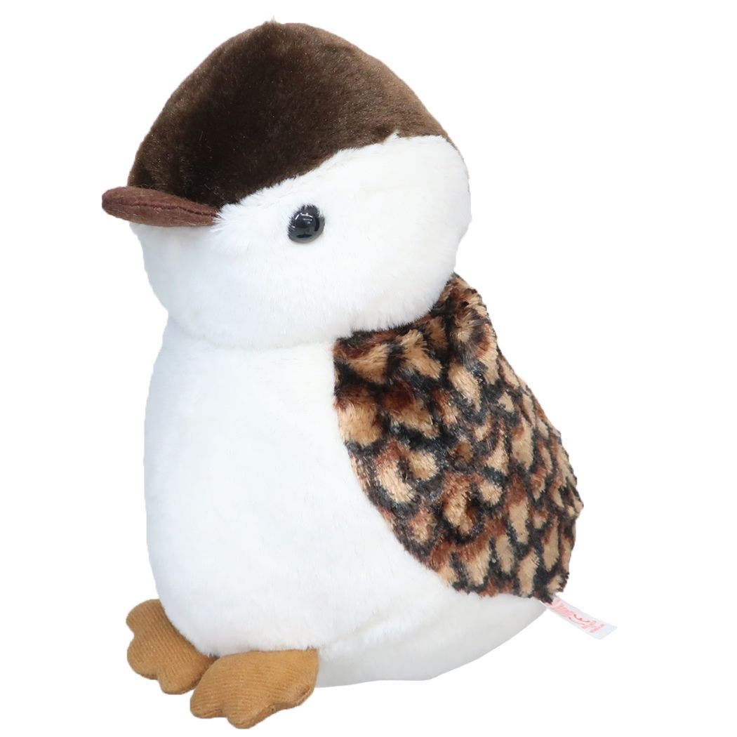 ty 雷鳥ぬいぐるみ　夏毛ヒナ　６きょうだい タイインク ぬいぐるみ 雷鳥ぬいぐるみヒナM[品番：BREW0099258