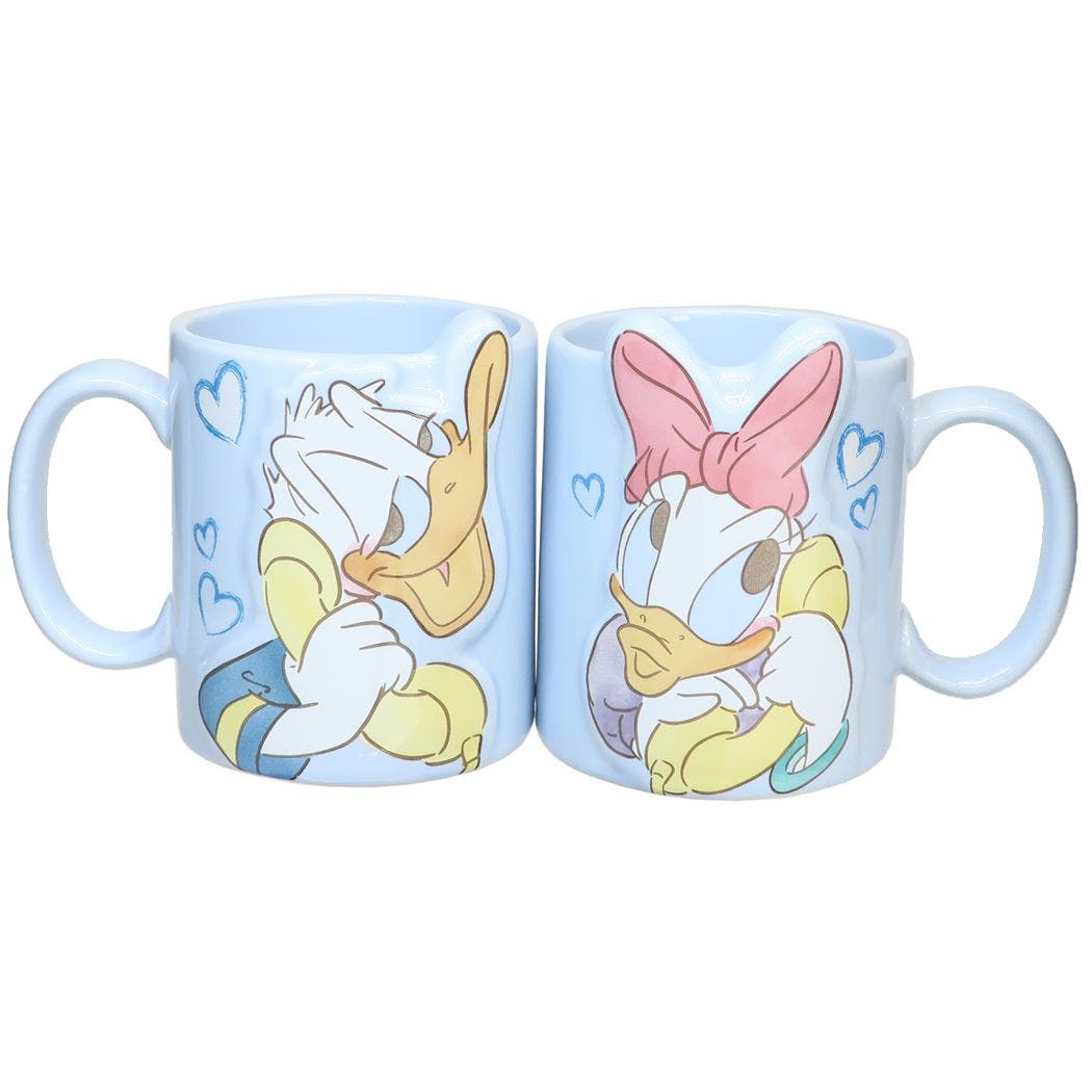 ドナルドダック＆ディジーダック ギフト食器 ペアマグカップ2個セット