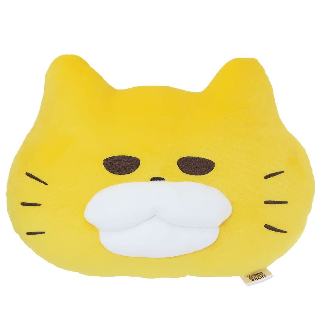 ノラネコぐんだん クッション フェイスクッション[品番：BREW0103004