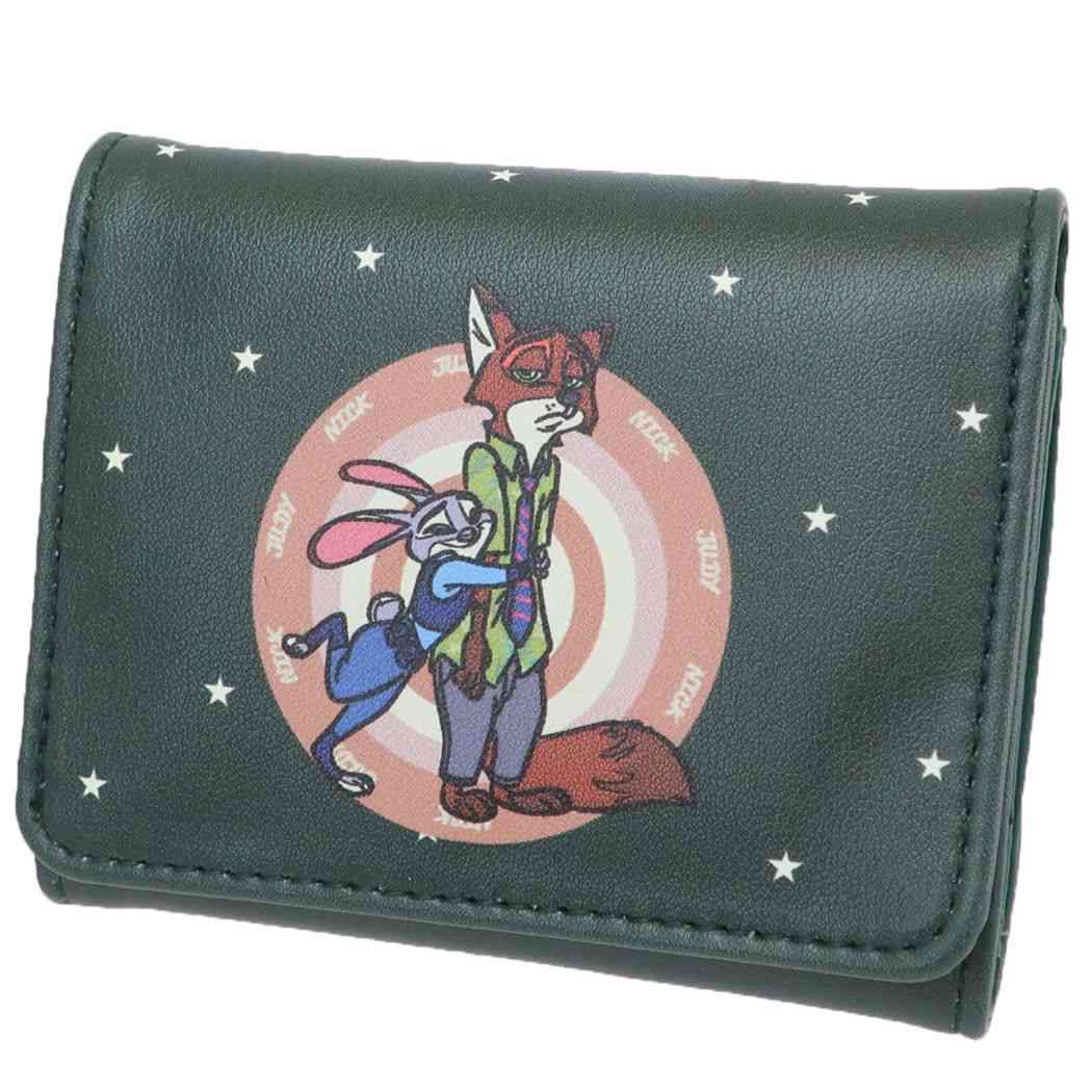 ジュディ風財布 ズートピア ミニウォレット 三つ折りミニ財布[品番：BREW0103268