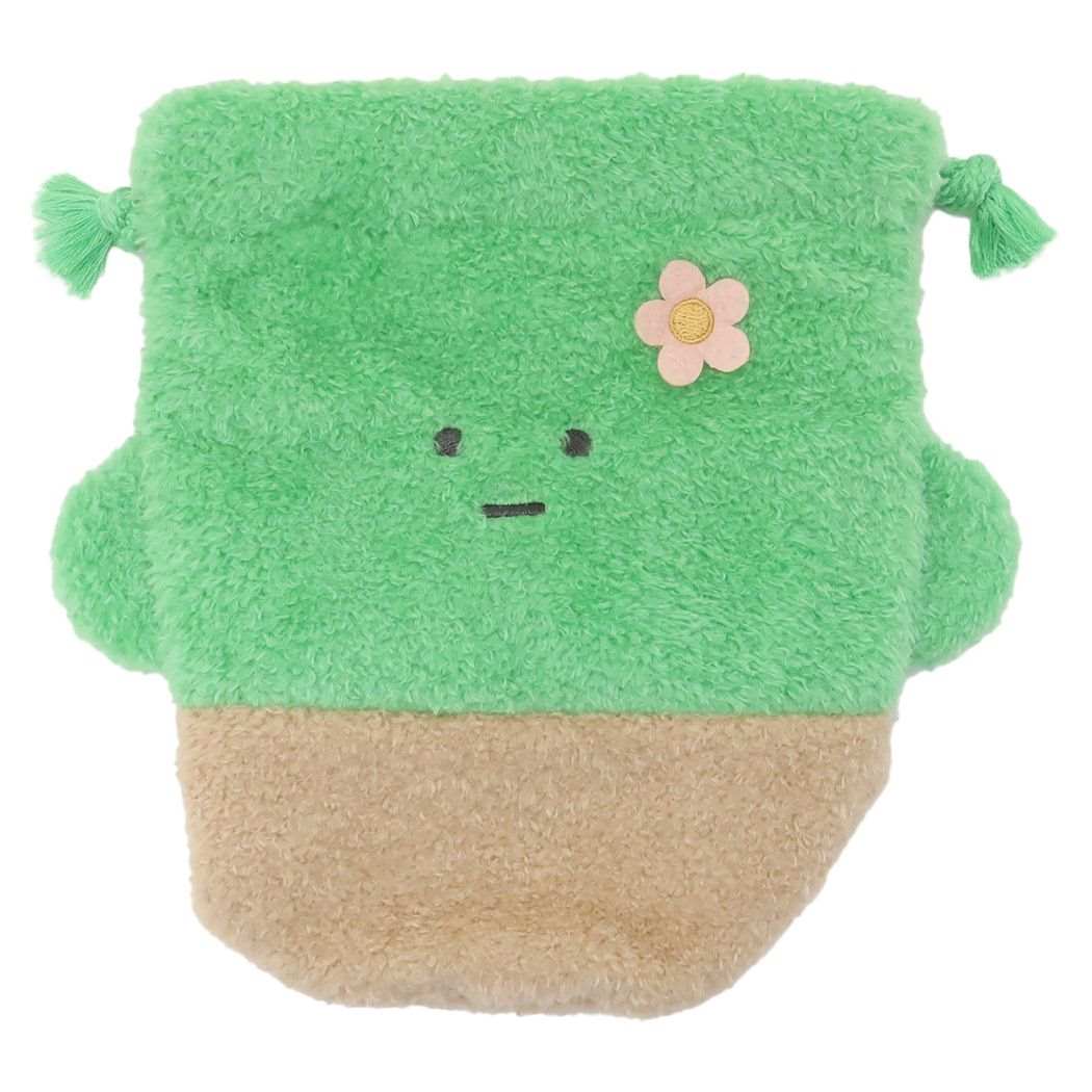 ほっこりモコモカ 巾着袋 ぬいぐるみ巾着[品番：BREW0103689