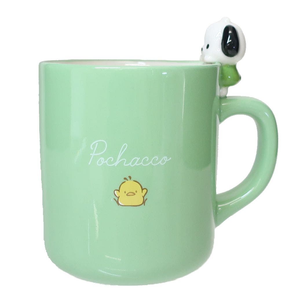 ポチャッコ マグカップ のっかりフィギュア付きマグ[品番：BREW0104202