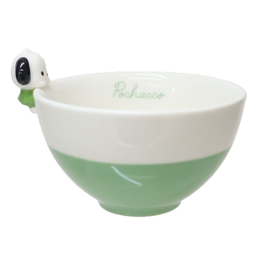 ポコチャ お茶碗セット ポチャッコ お茶碗 のっかりフィギュア付き茶碗[品番：BREW0104207