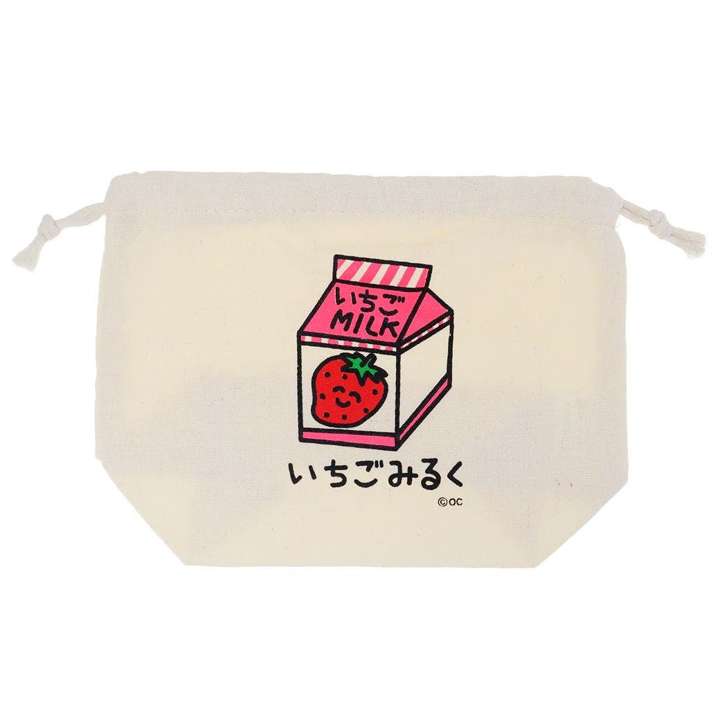 おえかきさん 巾着袋 きんちゃくポーチ[品番：BREW0105679