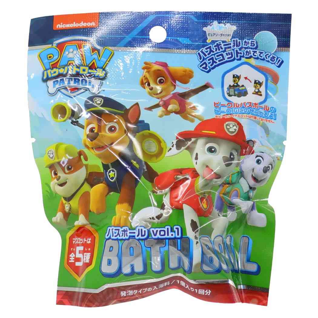 パウパトロール 入浴剤 バスボール[品番：BREW0107540