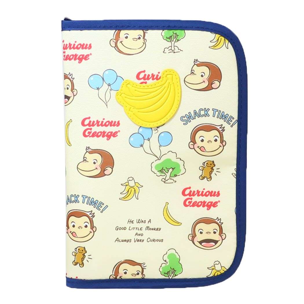 おさるのジョージ 母子手帳ケース マルチケース[品番