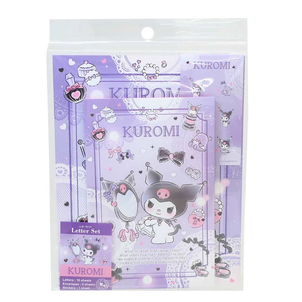 サンリオ♡クロミ キャラクター大賞 ミニレターセット 2019年 楽天市場】クロミ ミニレターセット : サンリオオンラインショップ