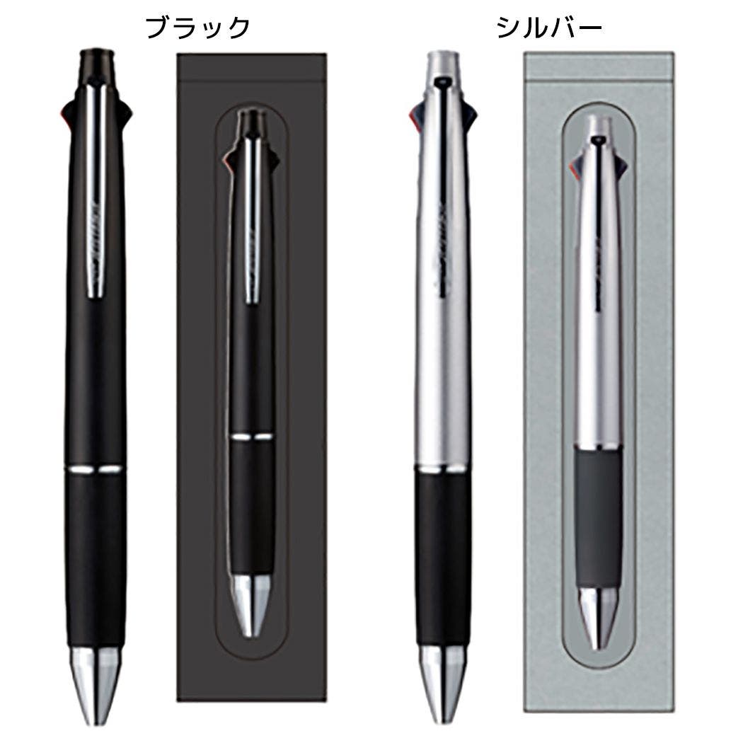 からくりギフトパッケージ KURUPAKE シャープペン＆黒赤青緑4色