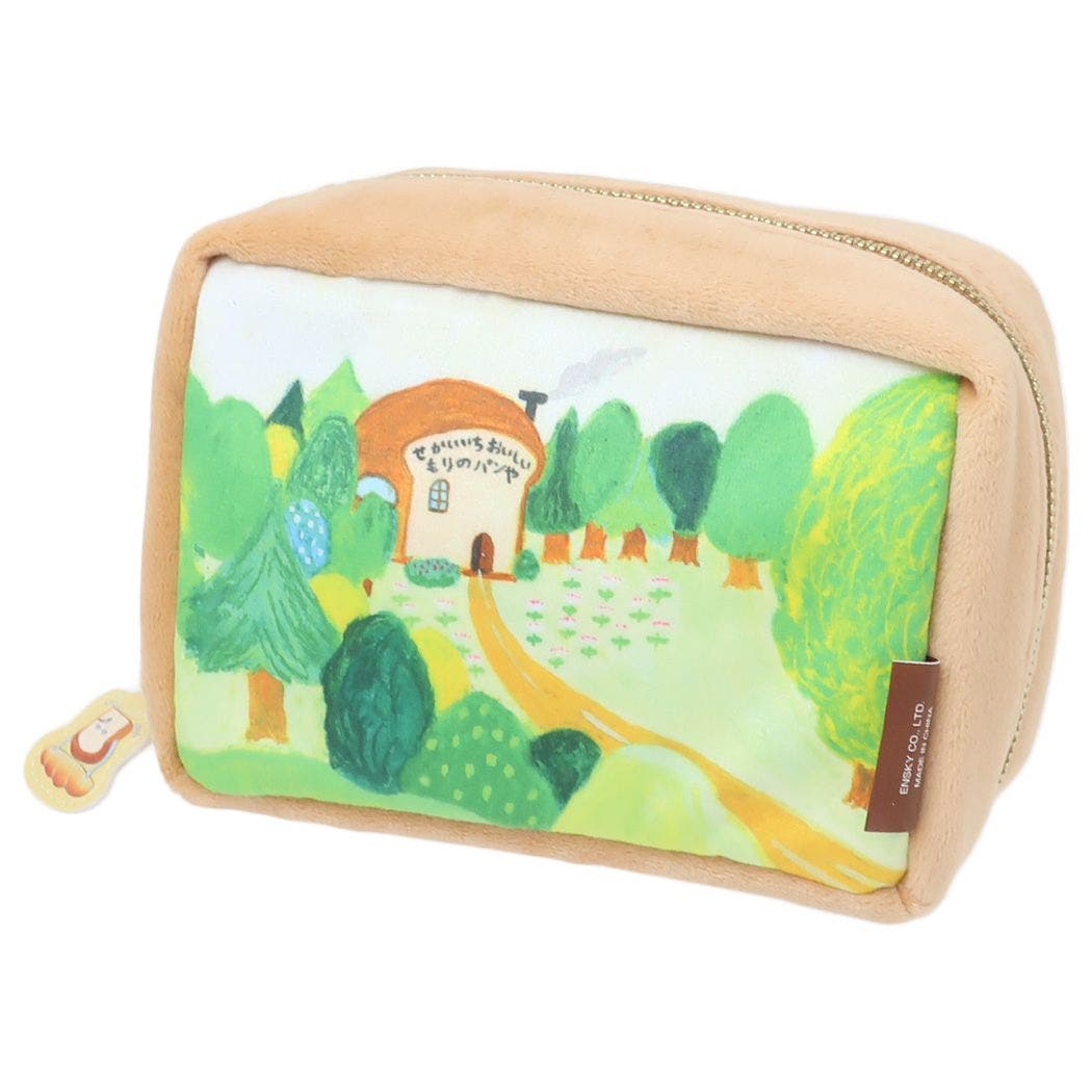 ふっくら食パンみたいなボストンバッグとクロッチくん11cmポーチ