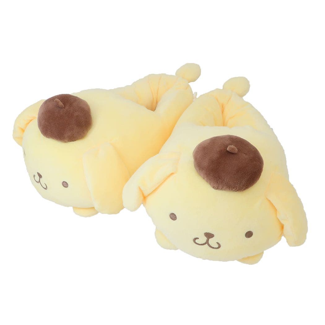 ポムポムプリン スリッパ ぬいぐるみスリッパ[品番：BREW0117975