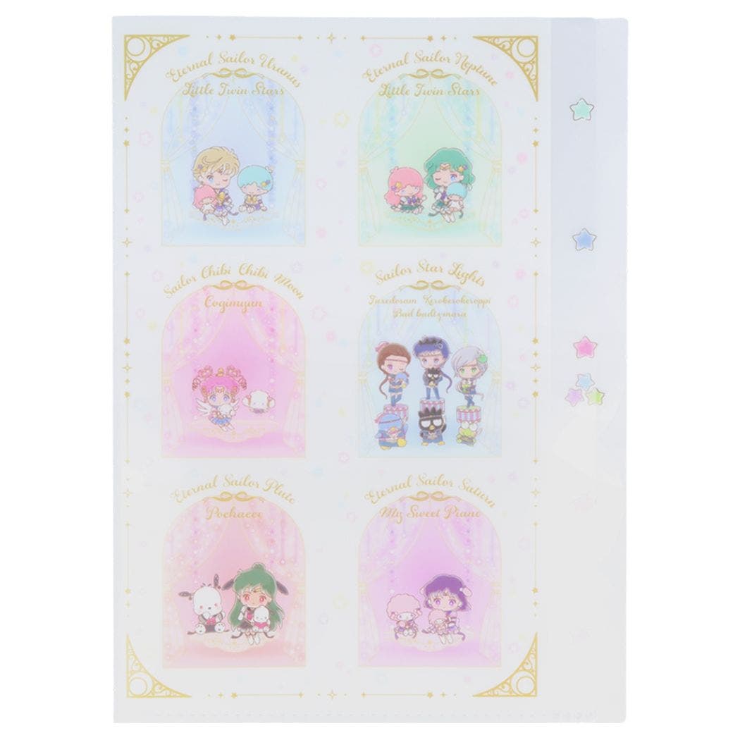 セーラームーン A4クリアファイル ダイカットクリアファイル5P[品番